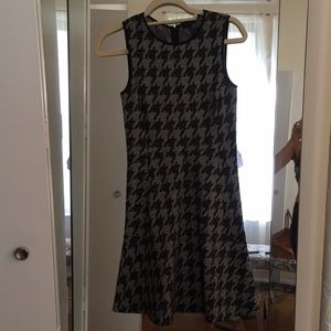 Theory houndstooth dress